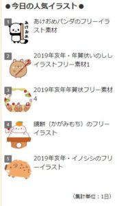 人気イラスト